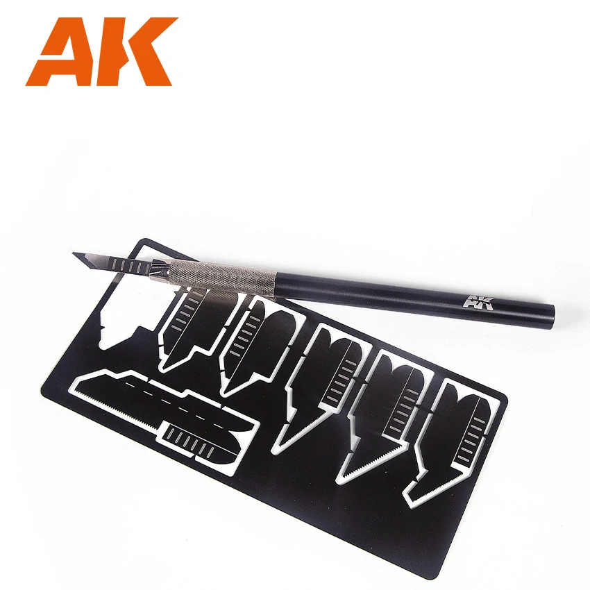 AK Photo Etched Saw Set / Modelářská pilka set 8 v 1