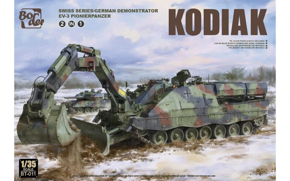 Border Model AEV-3 Pionierpanzer "Kodiak" / Geniepanzer Kodiak 1/35