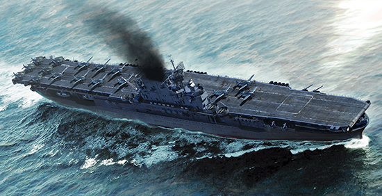 Trumpeter USS Enterprise CV-6 1/700