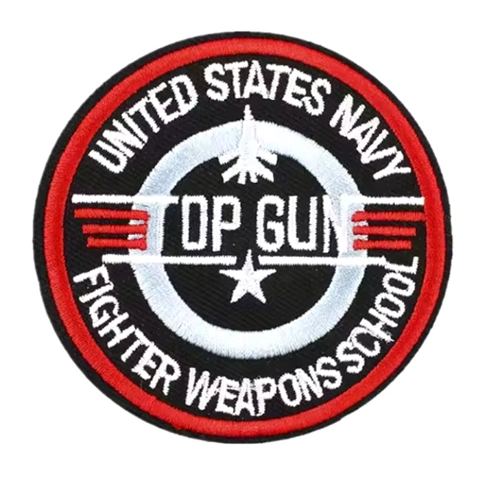 Nášivka TOP GUN - Typ 4 (Nažehlovací)