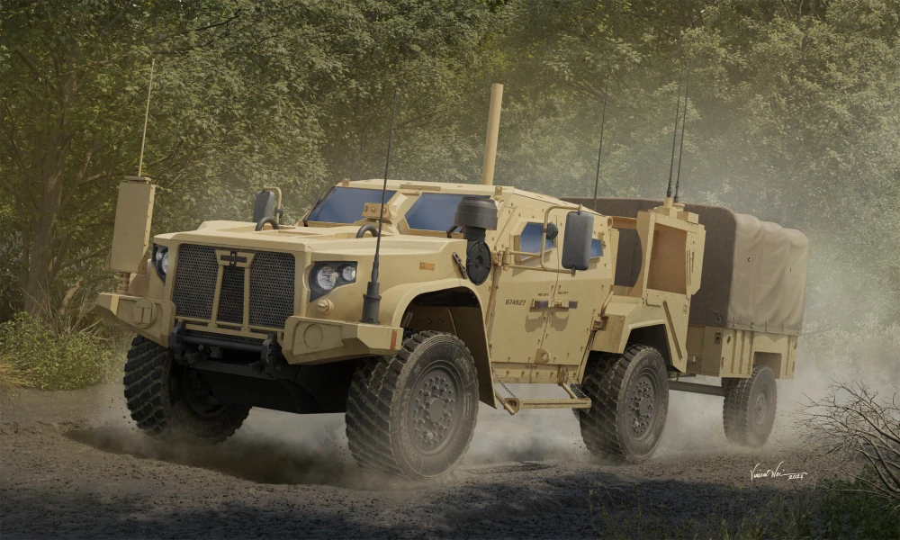 I Love Kit M1280 LMTV /W M1101 Tactical Trailer (LTT) 1/35