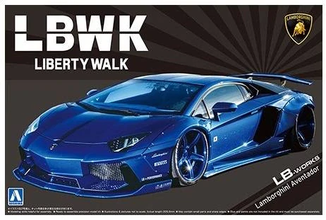 Aoshima LB Works Lamborghini Aventador Ver. 2 1/24