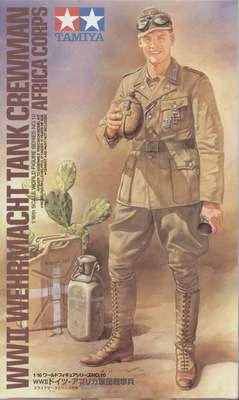 Tamiya Wehrmacht Tank Crew Africa 1/16