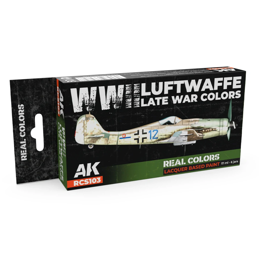 AK WWII Luftwaffe Late War Colors set (6x 17ml)