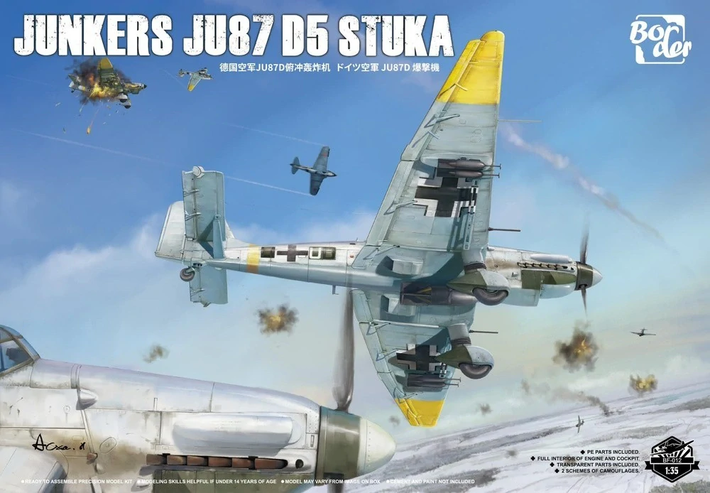 Border Model Junkers Ju87 D5 Stuka 1/35