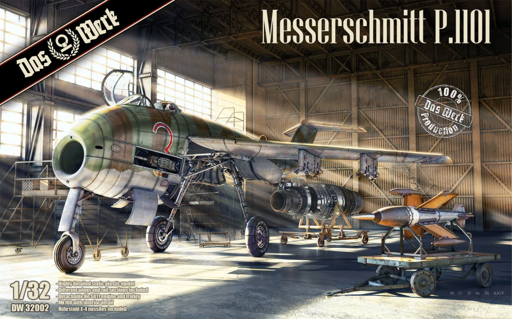 Das Werk Messerschmitt P.1101 1/32