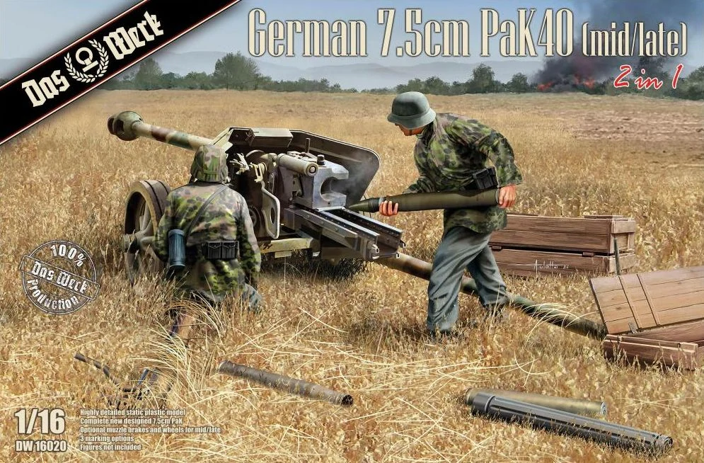 Das Werk 7,5cm Pak40 1/16