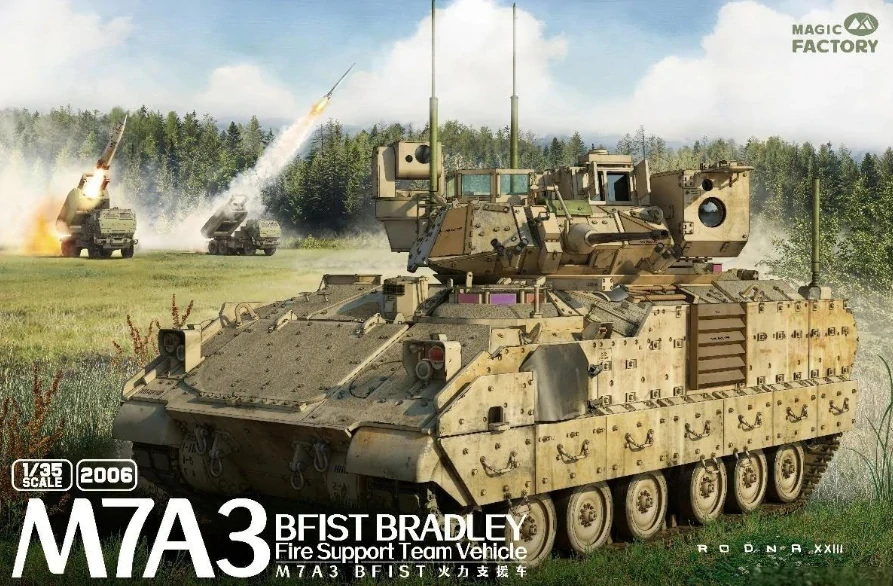 Magic Factory M7A3 BFIST BRADLEY Fire Support Team Vehicle 1/35