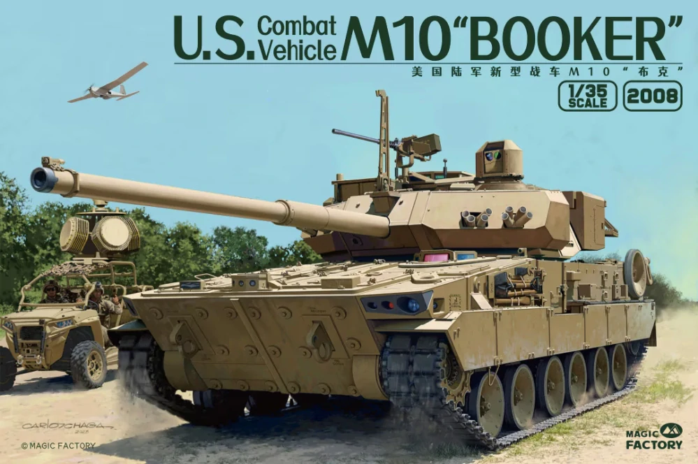 Magic Factory U.S. Combat Vehicle M10 “Booker” 1/35