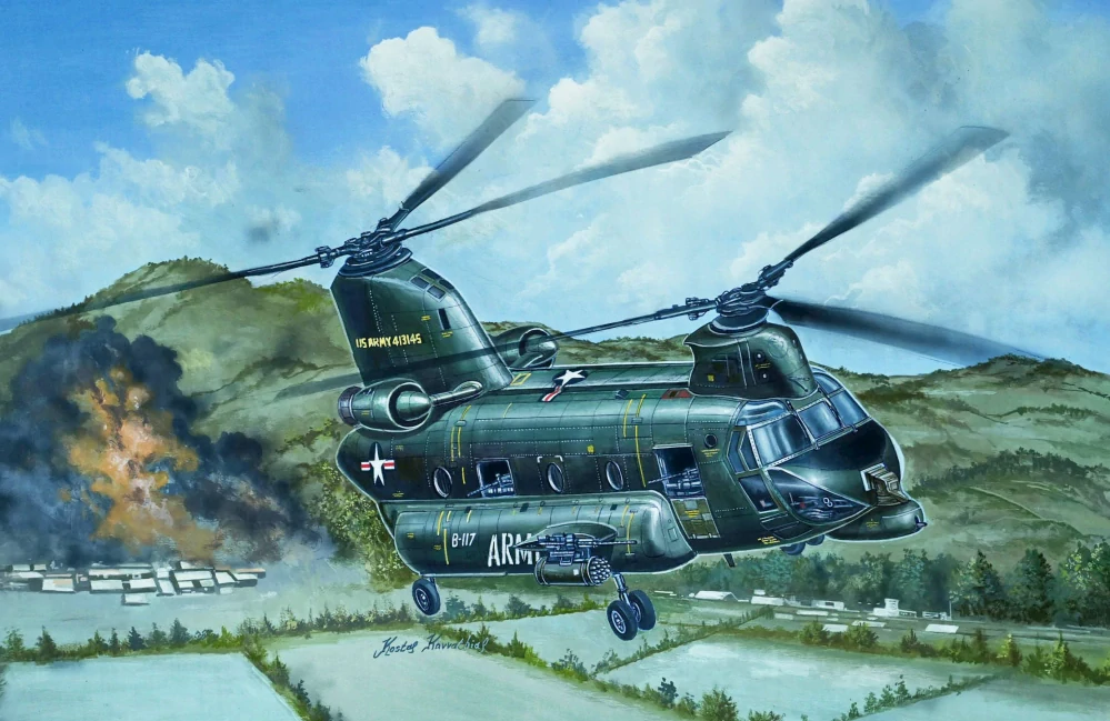 Trumpeter ACH-47A Armored Chinook 1/35