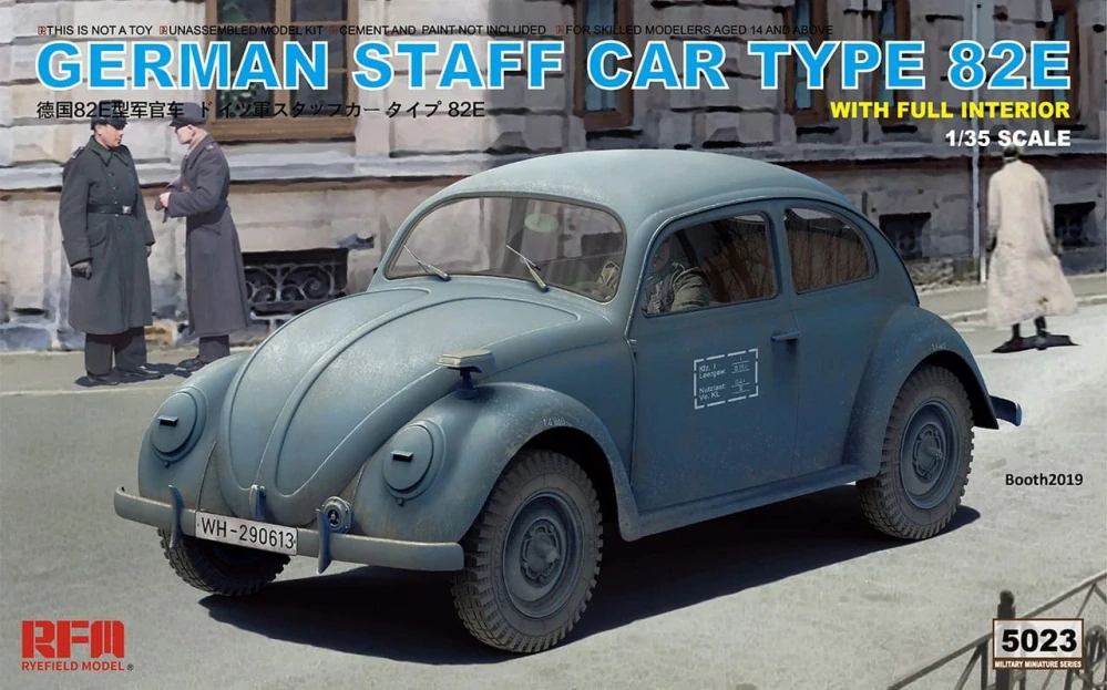 RFM German Staff Car Type 82E w/ full Interior 1/35