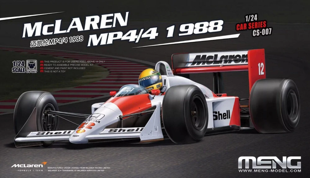 MENG McLaren MP4/4 1988 1/24