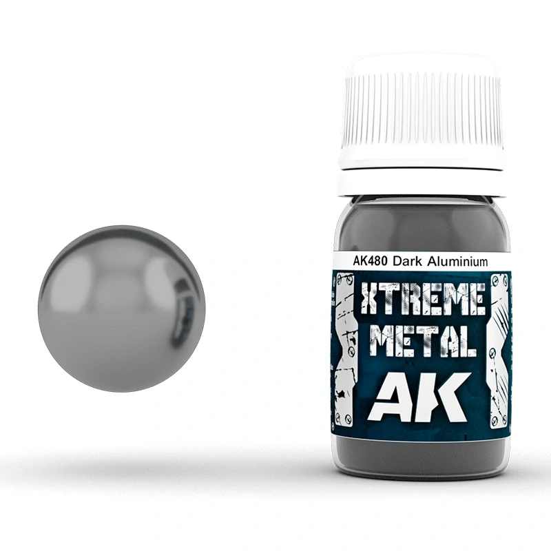 AK Xtreme Metal Dark Aluminium 30ml / Tmavý hliník