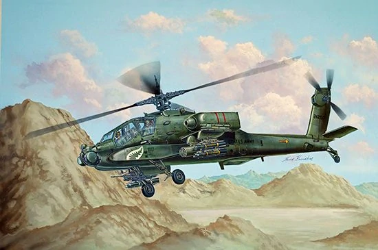 Trumpeter AH-64A Apache 1/48