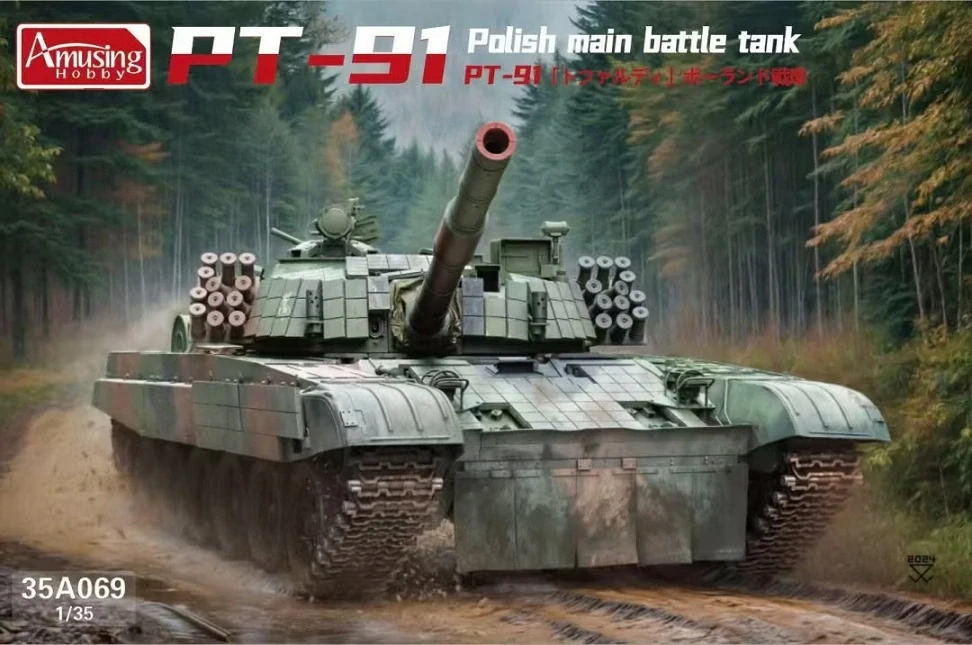 Amusing Polish Main Battle Tank PT-91 Twardy 1/35