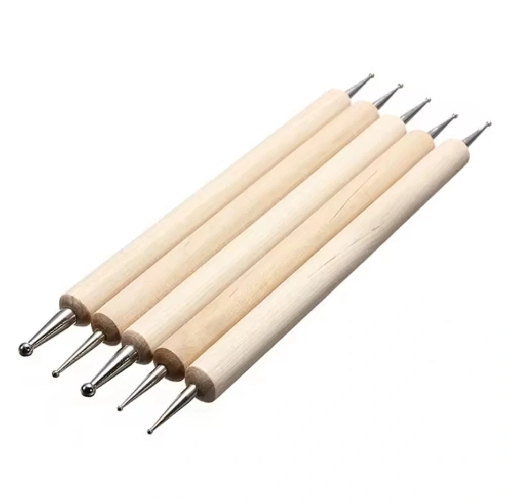 Set nástrojů pro práci s tmelem 5v1 - S kovovými kuličkovými hroty