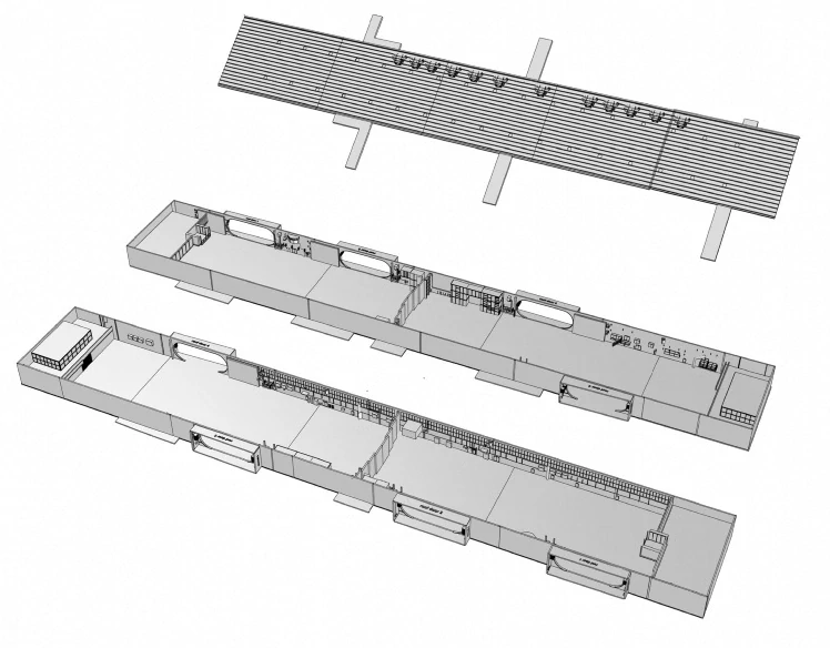 L'Arsenal 2.0 USS Enterprise (CVN-65) Tamiya Pack - Hangar Detail Kit + Vehicles 1/350