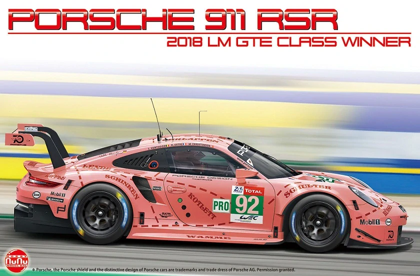 Nunu Porsche 911 RSR 2018 LM GTE Class Winner 1/24
