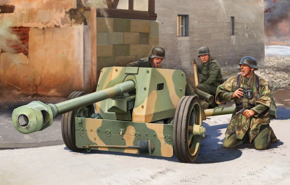 I Love Kit German Pak 40 7.5cm Anti-Tank Gun 1/16