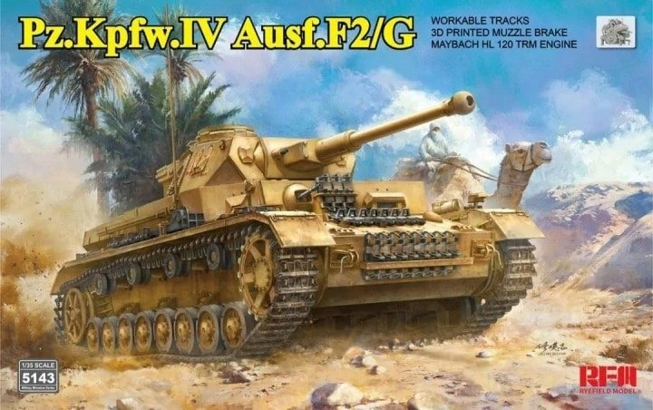 RFM Pz.Kpfw.IV Ausf.F2/G w/workable tracks 1/35