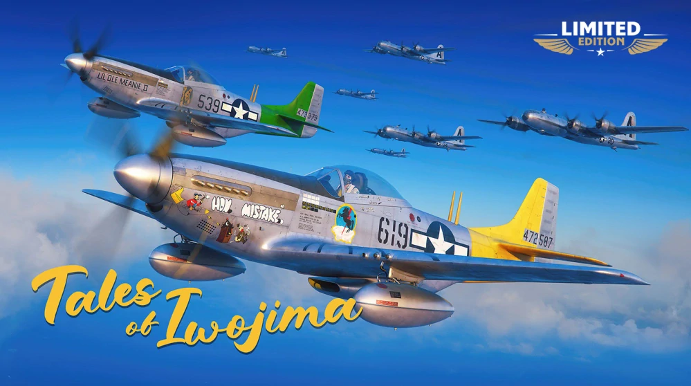 Eduard Tales of Iwojima DUAL COMBO 2v1 Limited - Mustang 1/72