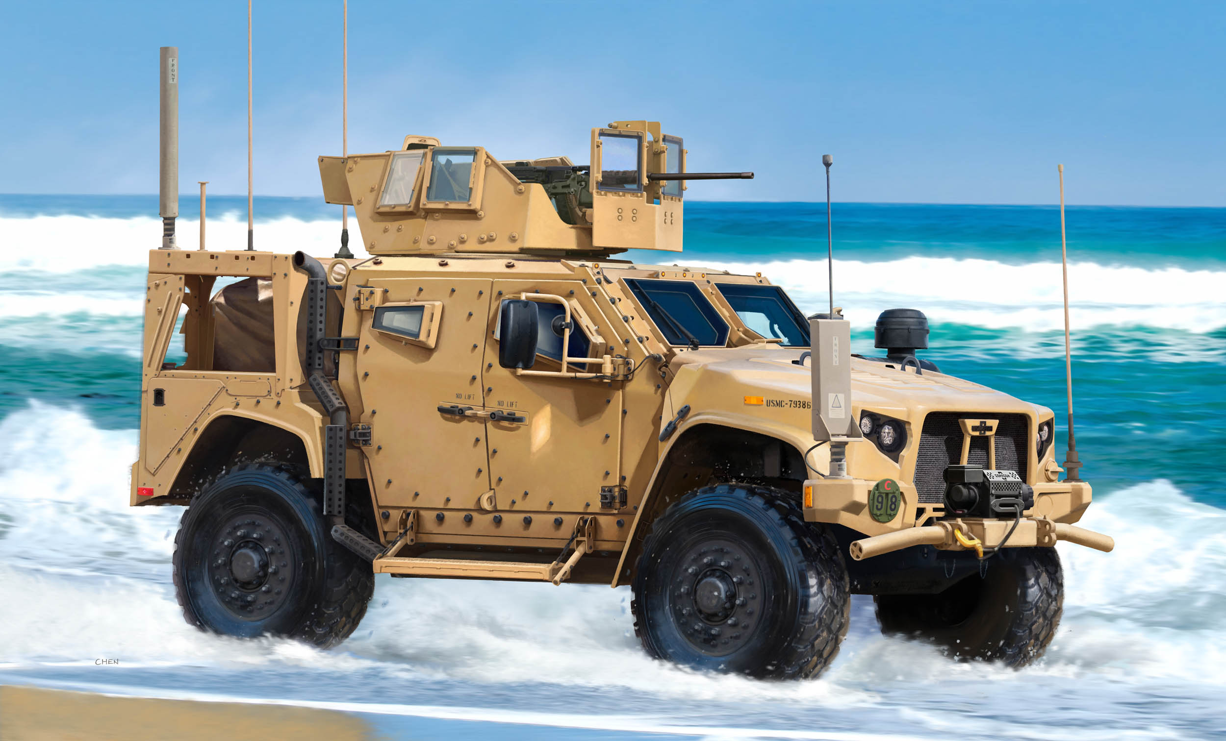 I Love Kit M1278A1 Heavy Guns Carrier Modification with the MCTAGS 1/35