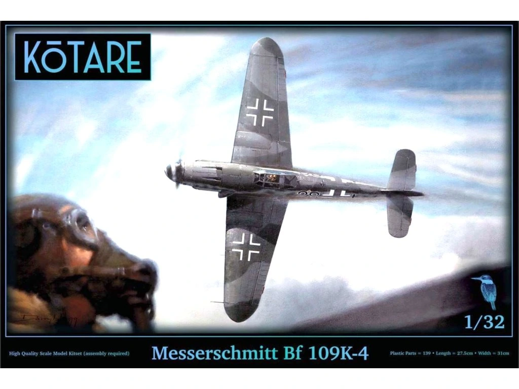 Trumpeter 02299 – 1/32 Scale Messerschmitt Bf 109K-4