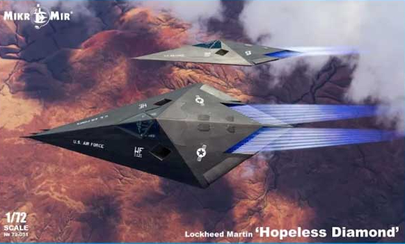 Mikromir Lockheed Martin 'Hopeless Diamond' 1/72