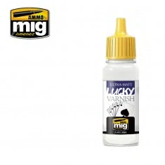 Ammo Mig Acrylic professional ultra-matt varnish Lucky / Matný lak