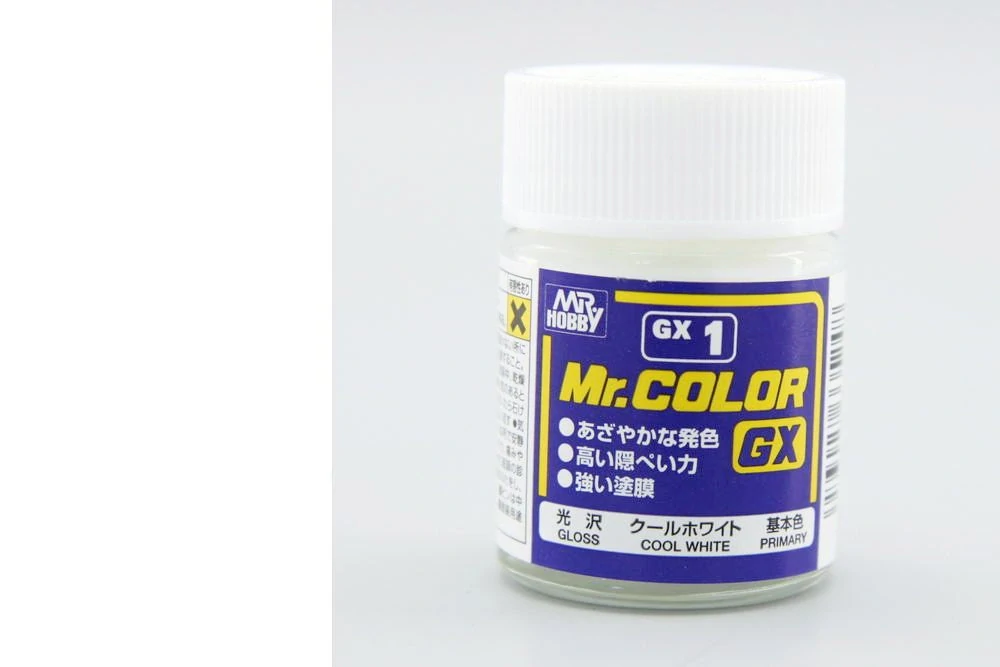Mr. Color GX01 - White (18ml) / Bílá