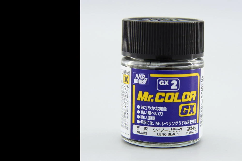 Mr. Color GX02 - Black (18ml) / Černá