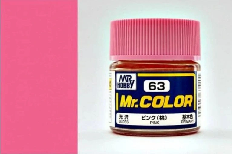 Mr. Color C063 - Pink - Gloss / Růžová lesklá