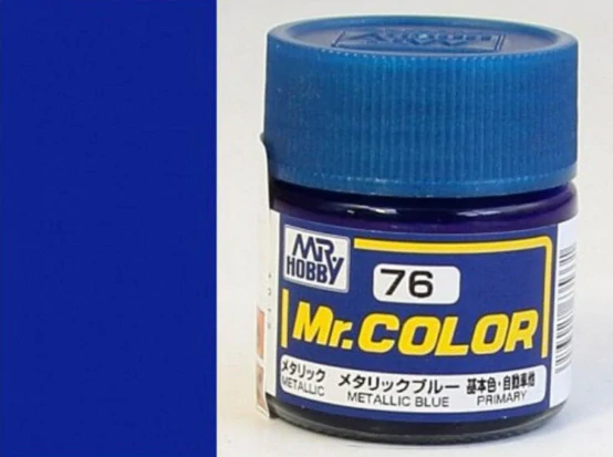 Mr. Color C076 - Metallic Blue / Modrá metalíza