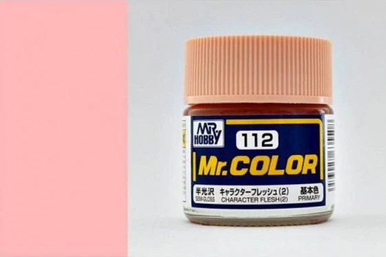 Mr. Color C112 - Charac. Flesh (2) - Semigloss / Pleťová polomat.