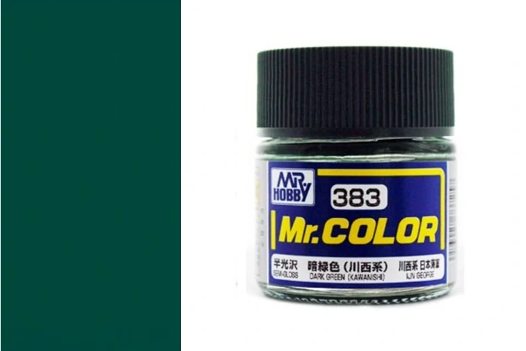 Mr. Color C383 - Dark Green Kawanishi / Tmavě zelená