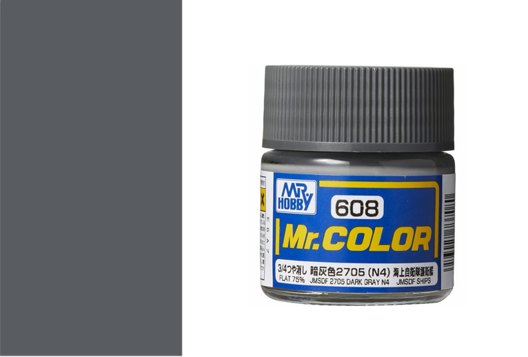 Mr. Color C608 - IJN JMSDF 2705 Dark Gray N4