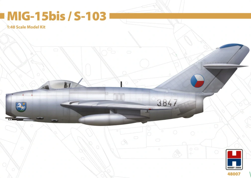Hobby 2000 Mig-15 BIS / S-103 (ČR) 1/48