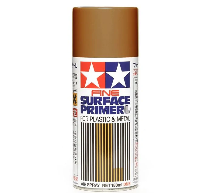 Tamiya Surface Primer Fine Oxide Red - 180ml / Primer jemný - Rezavá