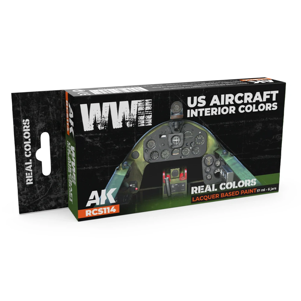 AK US Aircraft Interior Colors set (6x 17ml)