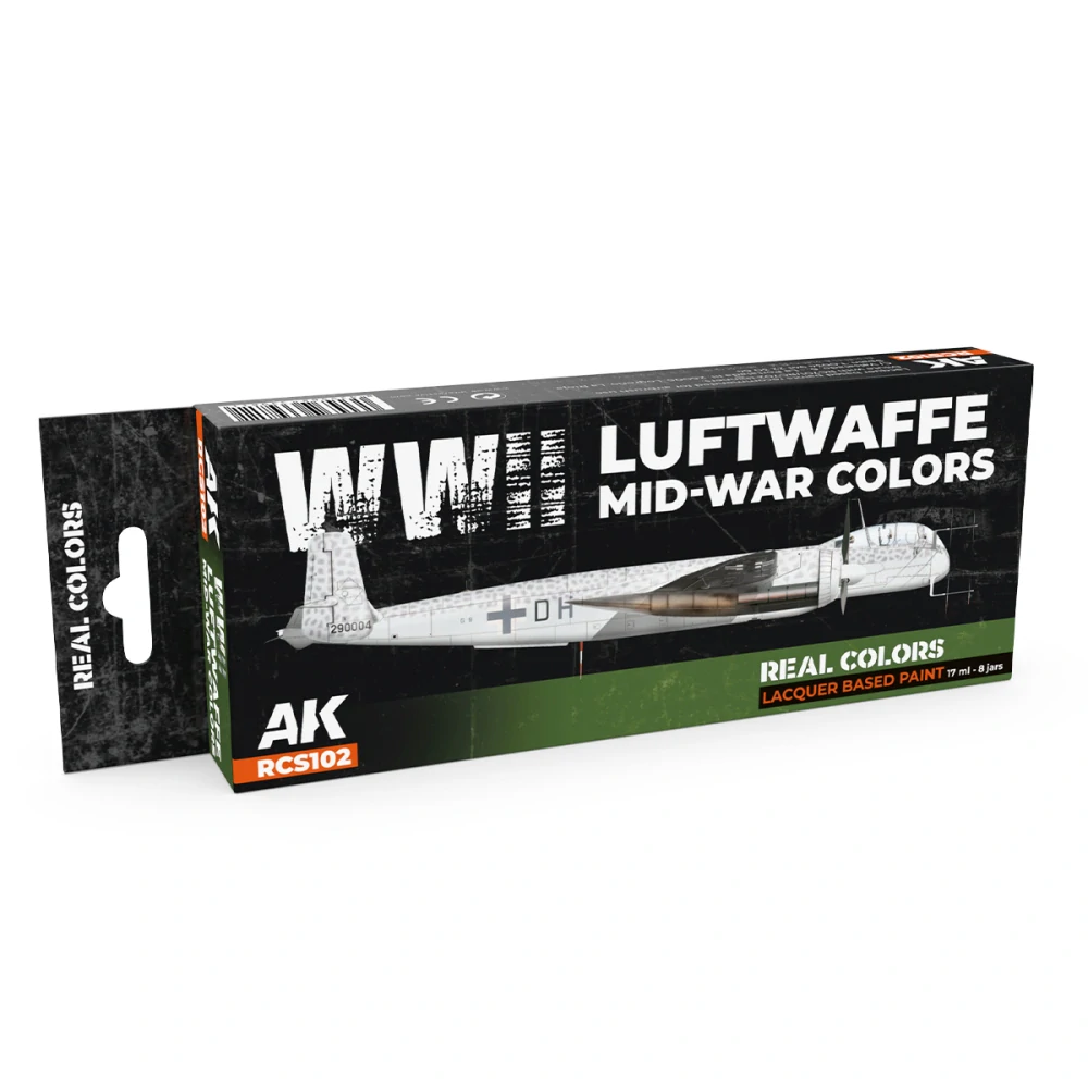 AK WWII Luftwaffe Mid-War Colors set (8x 17ml)