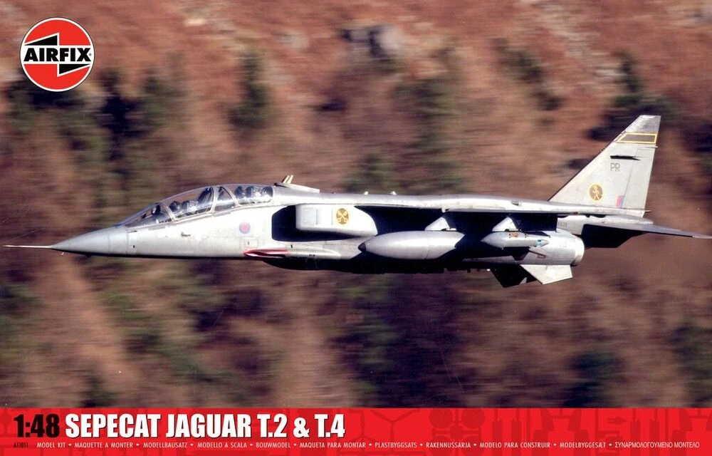 Airfix SEPECAT Jaguar T.2 & T.4 1/48 (Předobjendávka)