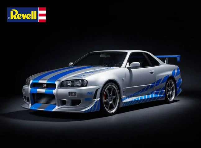 Revell Fast & Furious - Brian's 1999 Nissan Skyline GT-R 1/16 (Předobjednávka říjen)