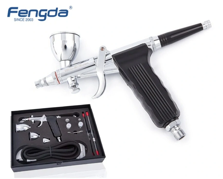 Fengda BD-116C Double Action Airbrush 3v1 0,3mm + 0,5mm + 0,8 mm (Trigger type)