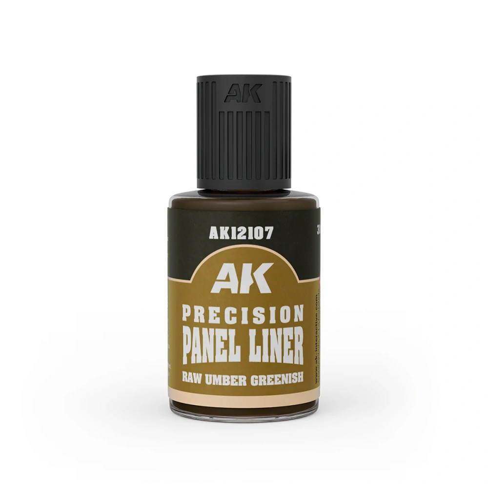 AK Precision Paneliner Raw Umber Greenish - 30ml