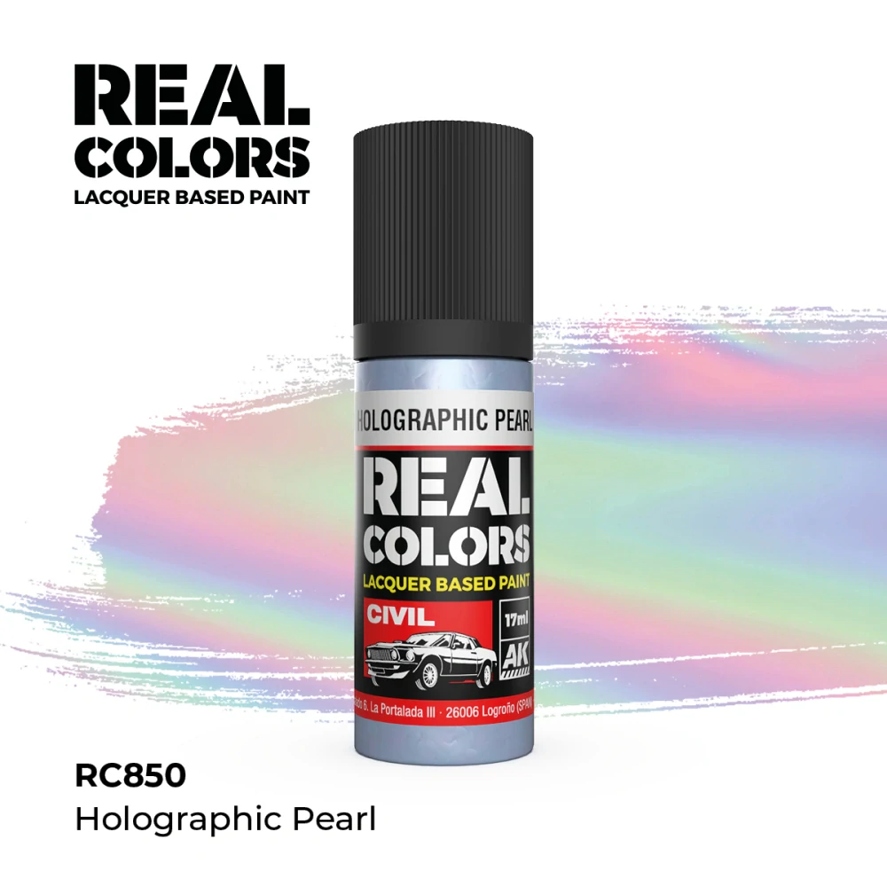 AK RC Holographic Pearl / Perlová holografická