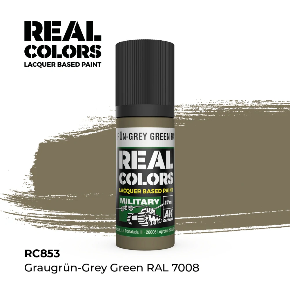 AK RC Graugrün-Grey Green RAL 7008 / Šedozelená