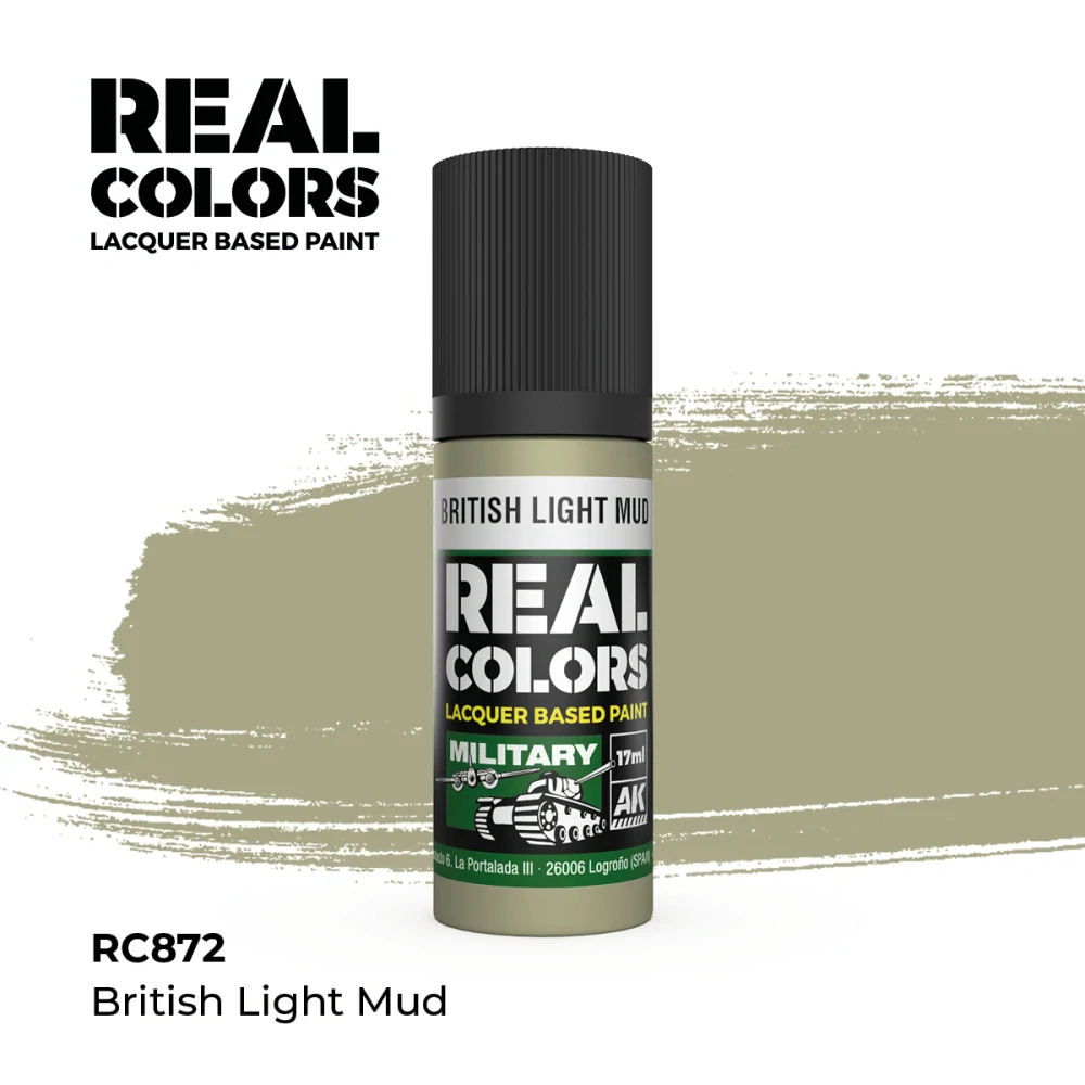 AK RC British Light Mud / Světlé bahno (britská)