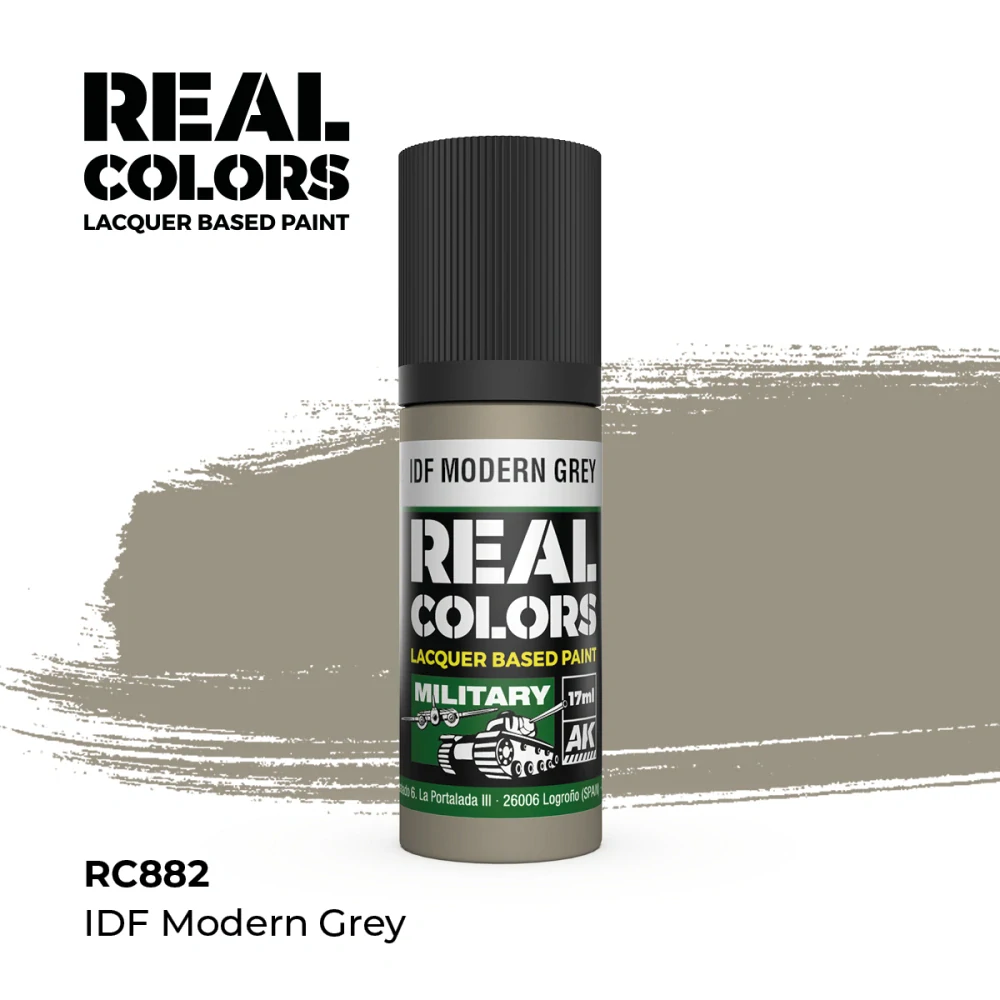 AK RC IDF Modern Grey / Moderní šedá IDF