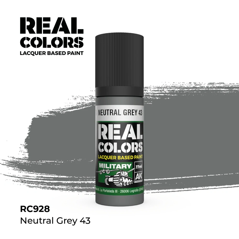 AK RC Neutral Grey 43 / Neutrální šedá