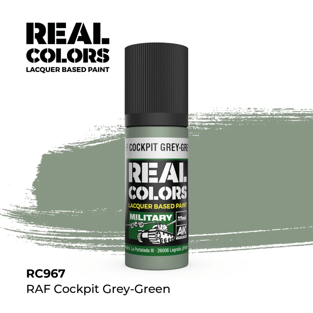 AK RC RAF Cockpit Grey-Green / Kabinová šedozelená RAF